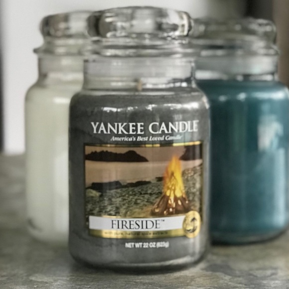 Yankee Candle Fireside Large 22 oz. Jar, New